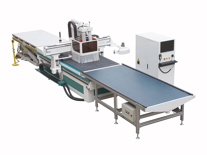 Nesting CNC Router Machine with Automatic Feeding System