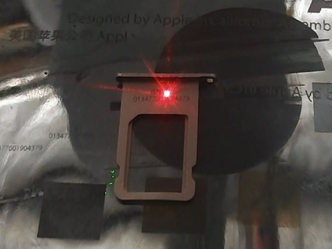 Fiber Laser Engraver for IMEI Marking on iPhone 6s SIM Tray