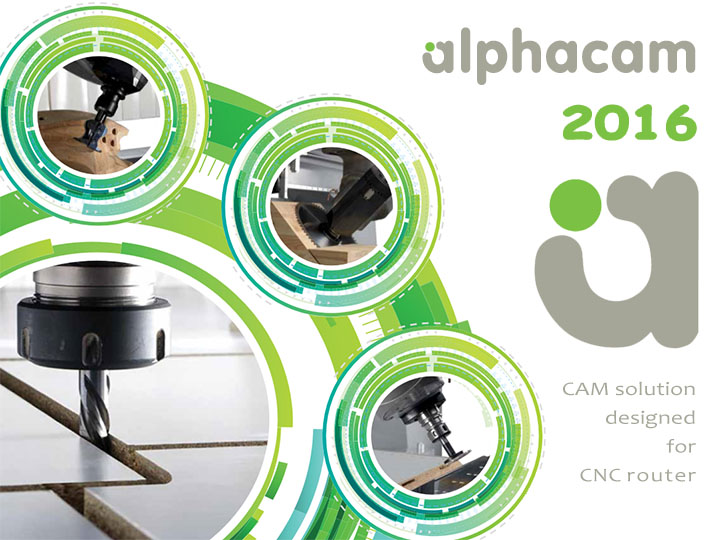Alphacam Router 2016 for CNC Router Machine