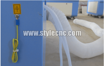 CO2 laser machine ground installation CO2 laser machine ground installation