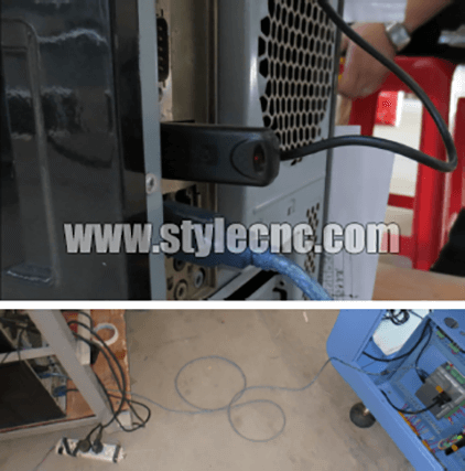 CO2 laser machine cable connect CO2 laser machine cable connect