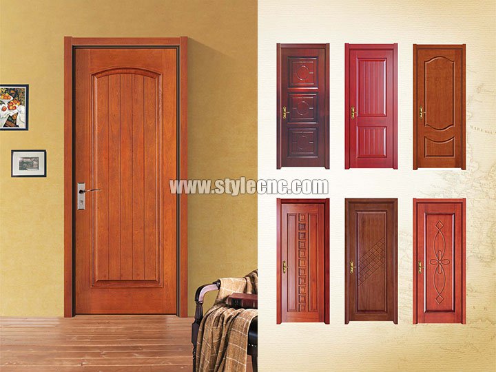 PTP CNC working center samples for wood doors