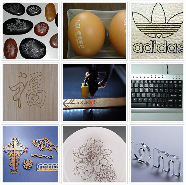 Laser Engraving Cutting Projects for Leather, Fabric, Paper, Jeans