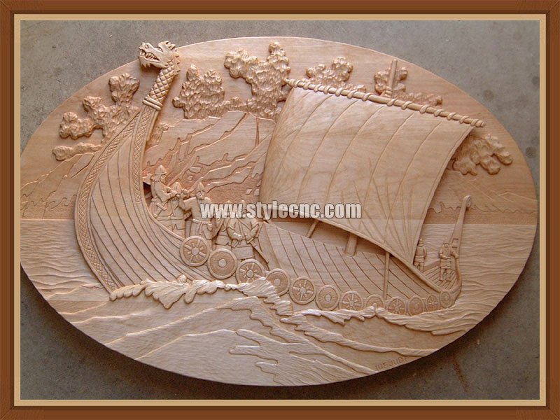 Relief Carving Projects by CNC Wood Router - Wood