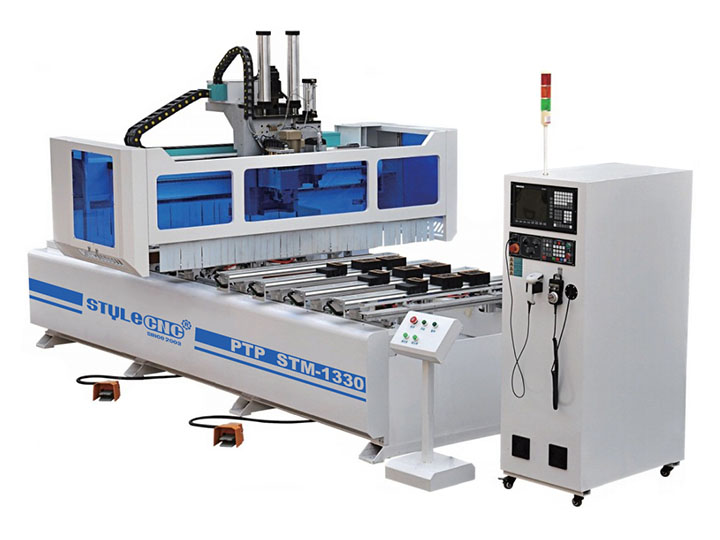 PTP CNC Router for Furniture Milling, Cutting, Drilling