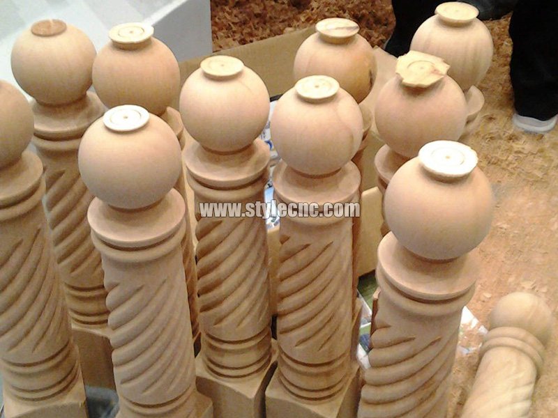 CNC wood lathe applications and samples 06