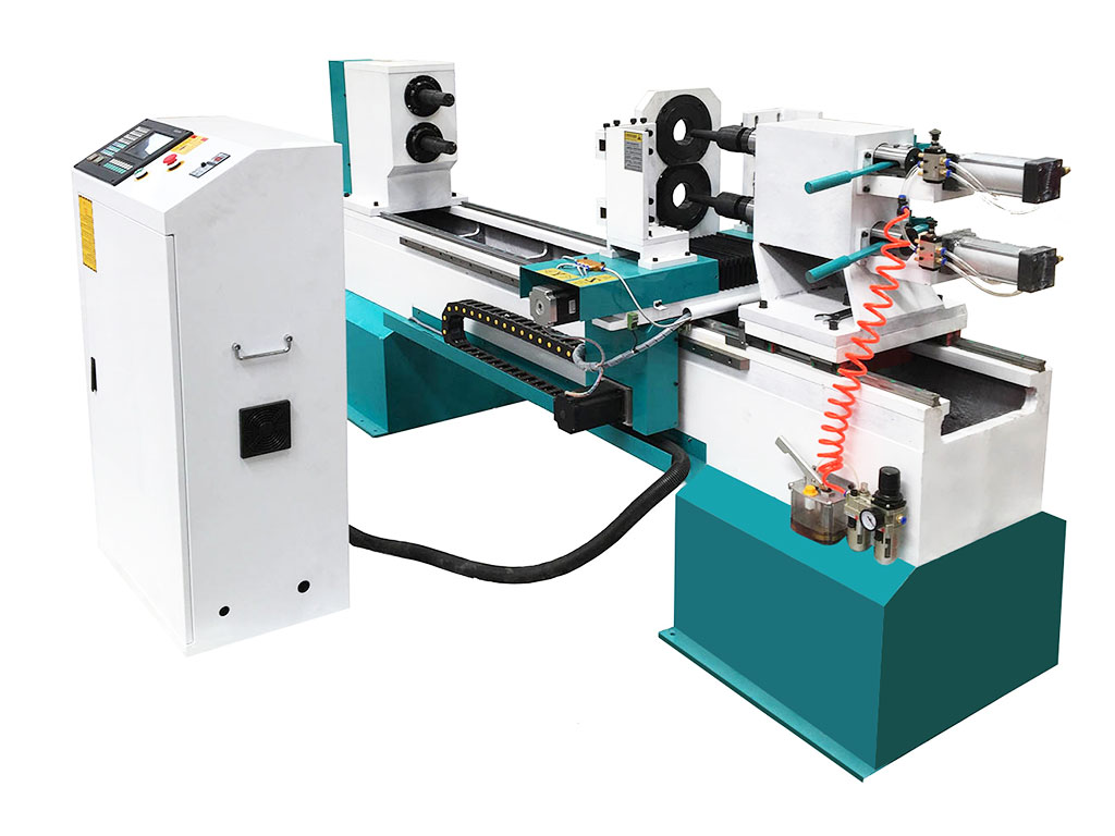 CNC wood lathe machine