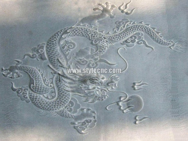 CNC marble carving sample 01 by stone engraving machine