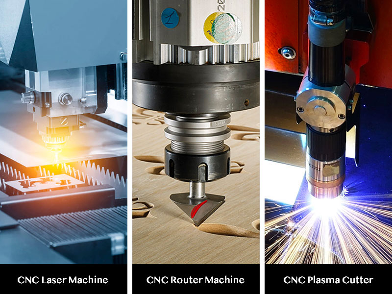 What Is The Difference Among CNC Router, CNC Laser And CNC Plasma Cutter What Is The Difference Among CNC Router, CNC Laser And CNC Plasma Cutter