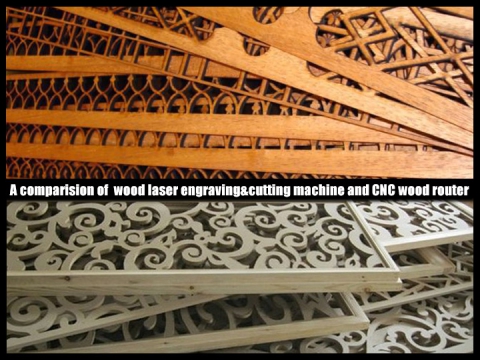 Laser Wood Engraver Cutting Machine VS CNC Wood Router Laser Wood Engraver Cutting Machine VS CNC Wood Router
