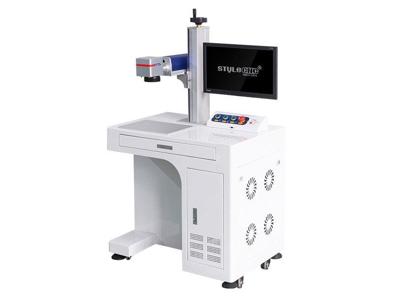 Desktop Fiber Laser Engraving Machine for Metal, PMAG, Polymer Plastics Desktop Fiber Laser Engraving Machine for Metal, PMAG, Polymer Plastics