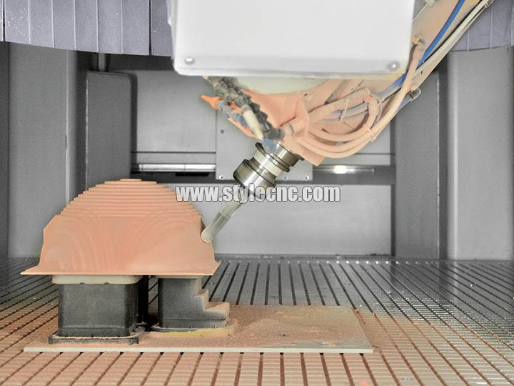 The Third Picture of Mini 5 Axis CNC Milling Machine for 3D Modeling & Cutting