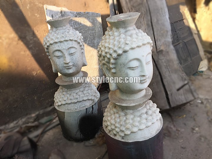 4 Axis CNC Stone Carving Machine for Buddhas Statues Projects