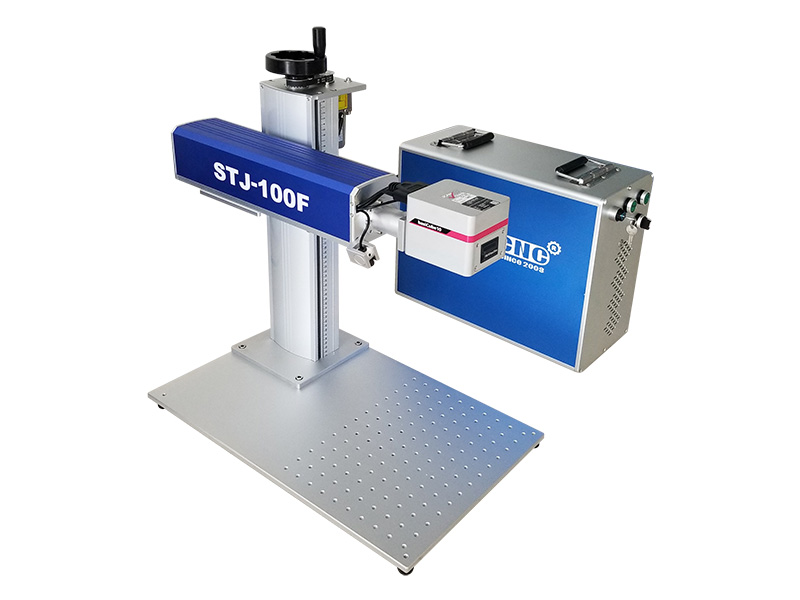 100W Laser Metal Engraving Machine with IPG Fiber Laser for sale - Fiber Laser Marking Machine