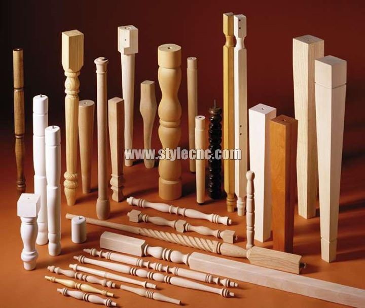 Industrial CNC Wood Turning Lathe Machine for Table Legs, Stair Balusters and Spindles Projects