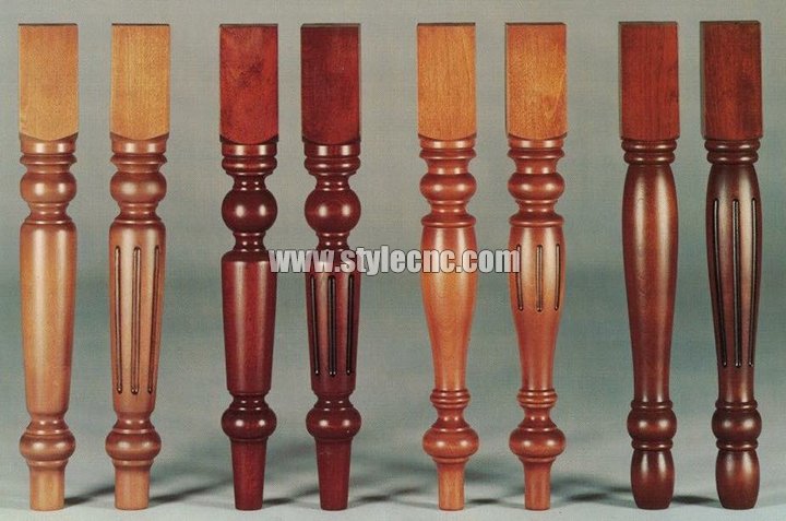 Industrial CNC Wood Turning Lathe Machine for Table Legs Projects