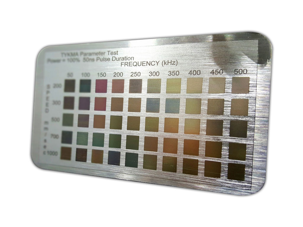 MOPA Fiber Laser Marking Machine Application and Samples MOPA Fiber Laser Marking Machine Application and Samples