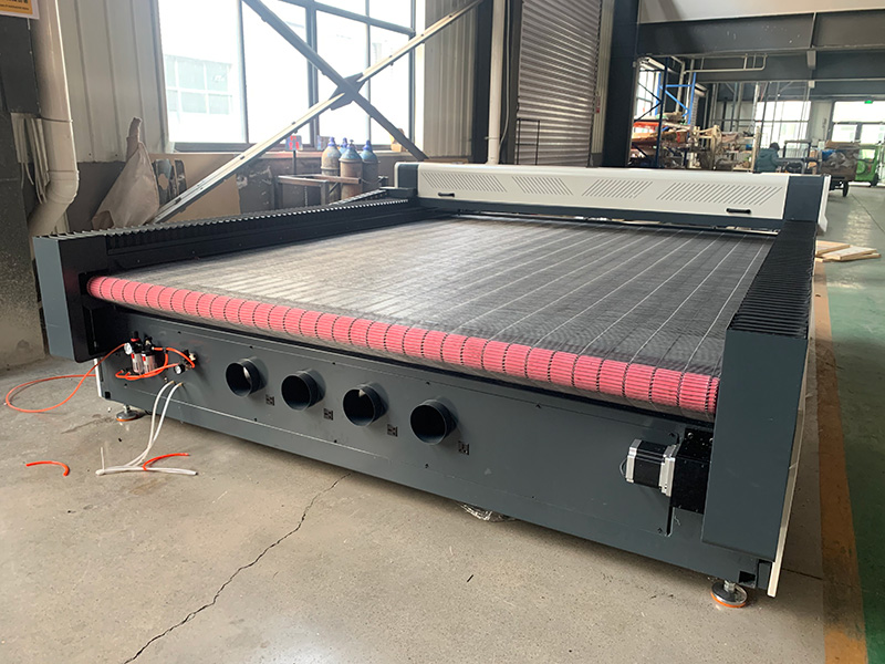 Flat table for CO2 laser cutting machine Flat table for CO2 laser cutting machine