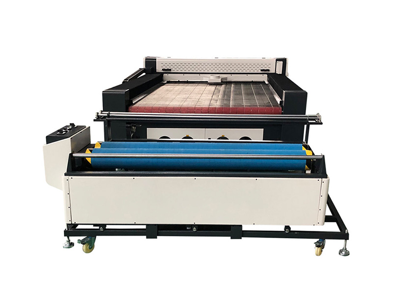 The Fifth Picture of Automatic CO2 Laser Cutter for Clothing, Garment, Apparel