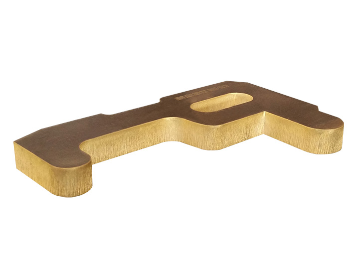 3000W fiber laser cut brass project