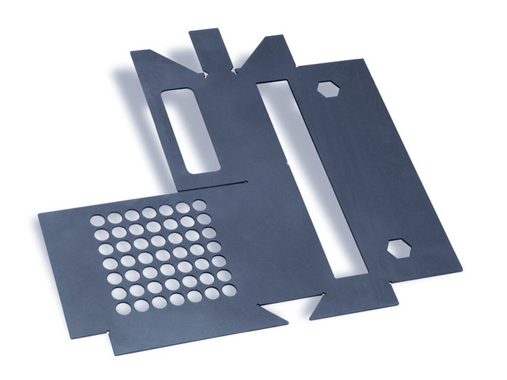 1000W laser cut carbon steel sheet project