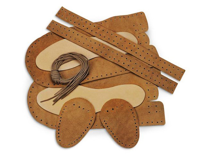 Leather cutting projects by CNC oscillating knife cutter