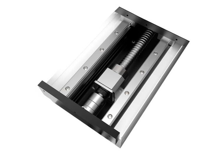 Double rail design for portable mini fiber laser cutting machine