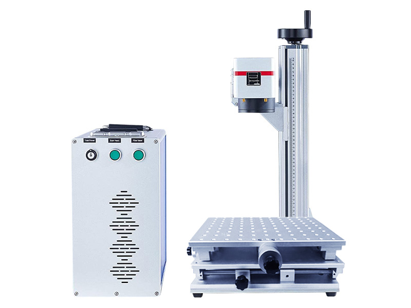 Color Laser Marking Machine with 2D Workbench XY Moving Table