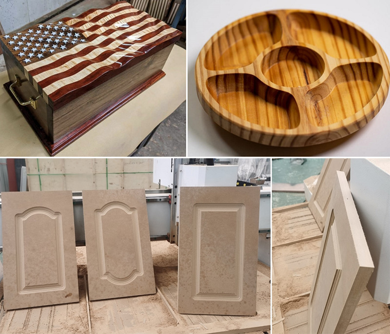 CNC wood carving machine for cabinet doors