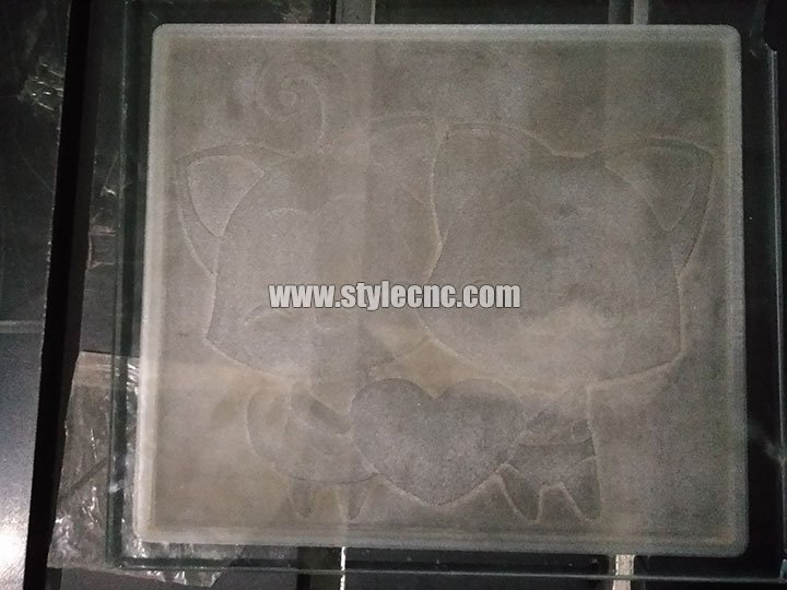CNC Router for Glass Carving Project