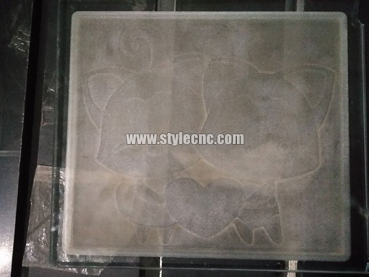 CNC Router for Glass Carving Project