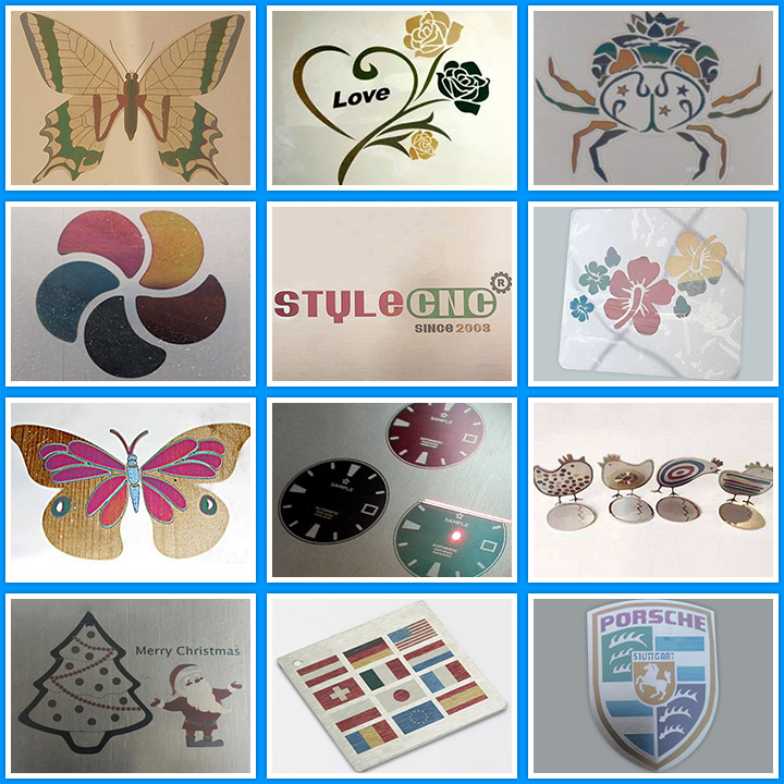 color laser marking machine projects