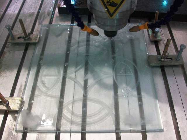 CNC Glass Carving Machine