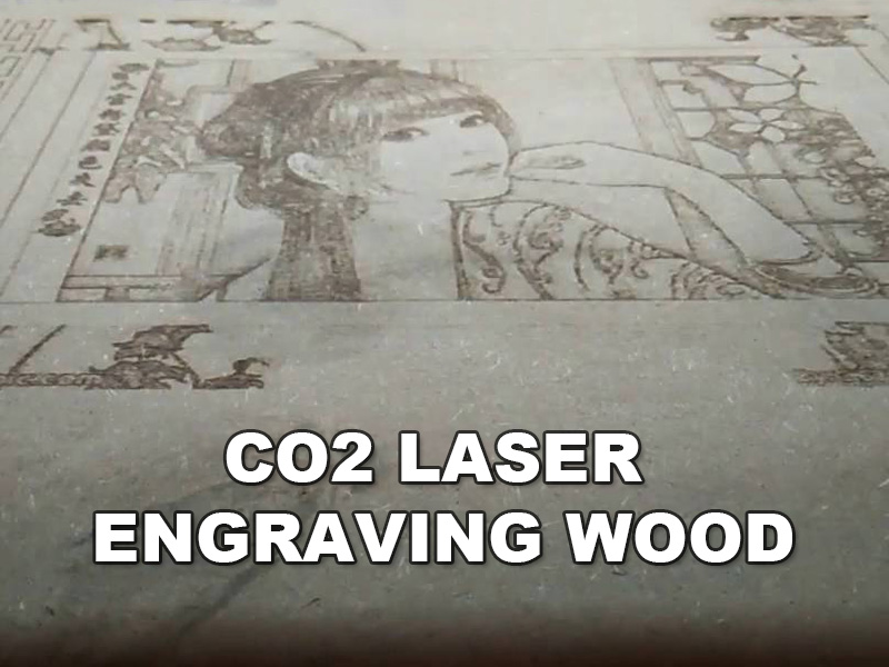 Laser Wood Engraving Machine for Woodcut