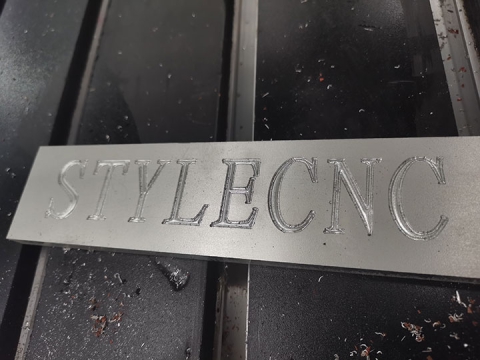 Automatic CNC Milling Machine for Metal Sign Making