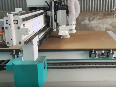 ATC Woodworking CNC Router with Pneumatic Tool Changer