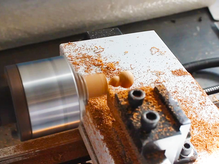 Mini Wood Lathe for Small Wood Gourd Turning