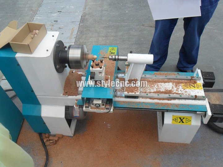 Mini Benchtop Wood Lathe for Small Wood Crafts Arts