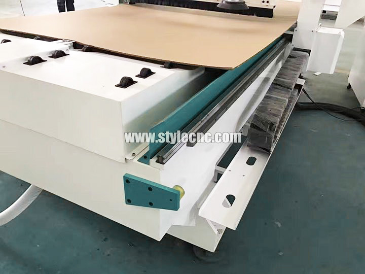 Nesting CNC Router Machine with Drill Block and 2 Spindles