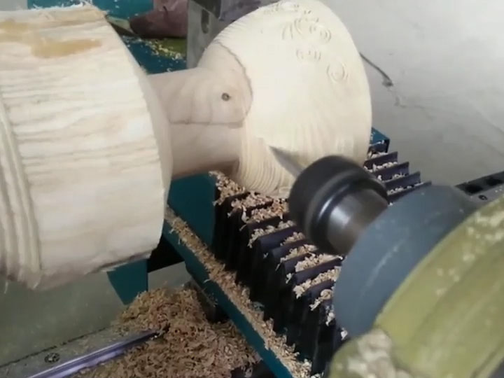 CNC Lathe Machine for Wooden Bowl Turning & Carving