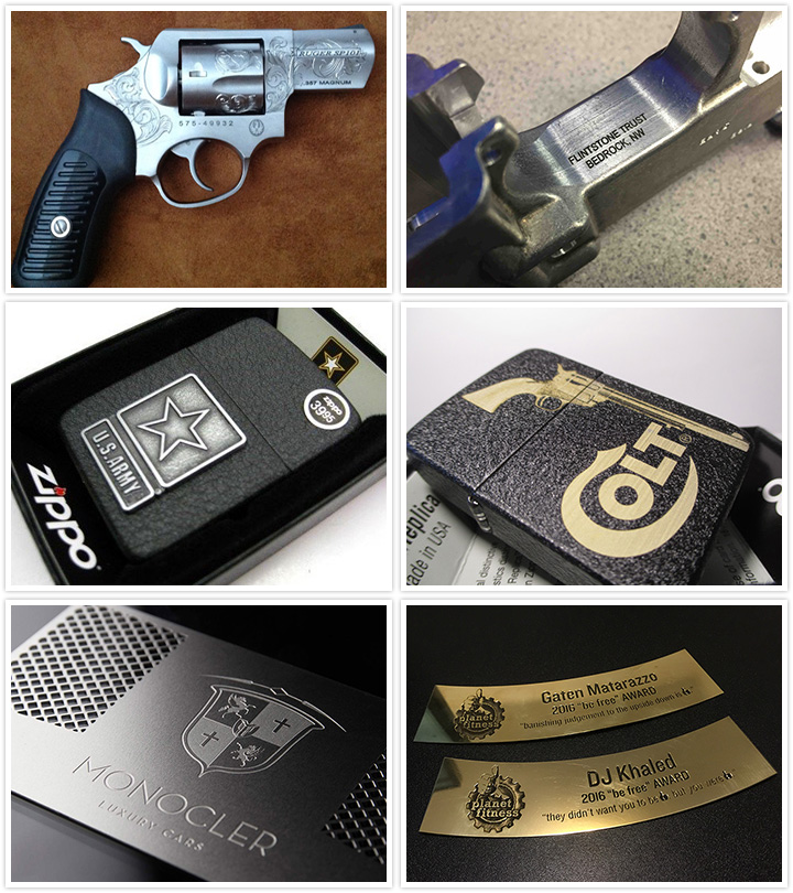 Deep laser engraving machine for metal projects