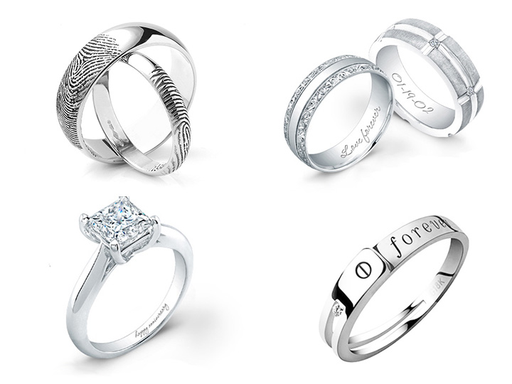 Jewellery laser engraving machine projects
