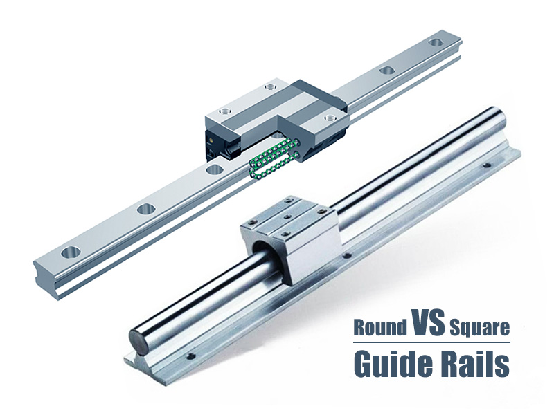 Round Guide Rails VS Square Guide Rails for CNC Routers