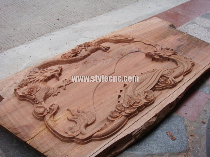 4 axis CNC Router machine sample