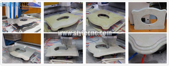Samples of Stone CNC Machining Center