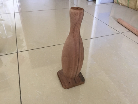 Automatic CNC Lathe Machine for Wooden Bowling