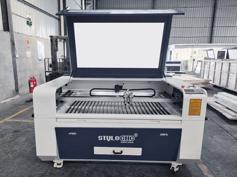STJ1390-2 laser engraving and cutting machine in Columbia