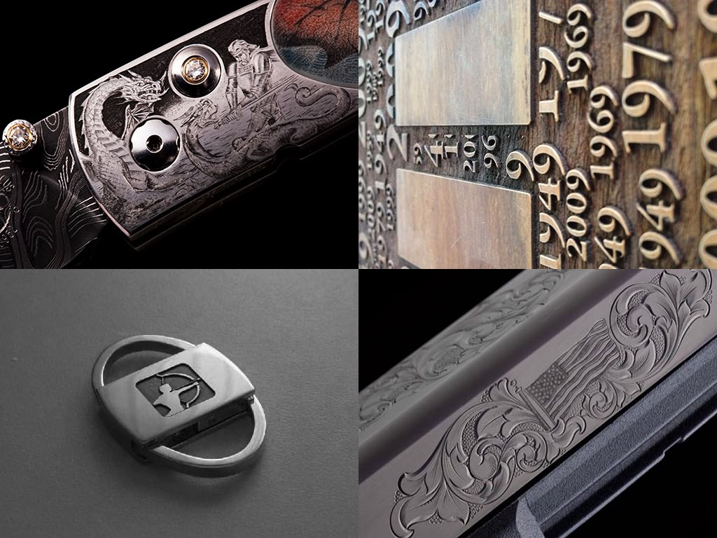 Deep laser engraving machine projects
