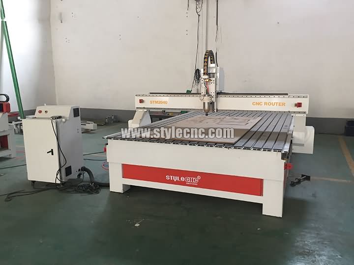 Industrial Wood CNC Router Machine STM2040 in Belgium