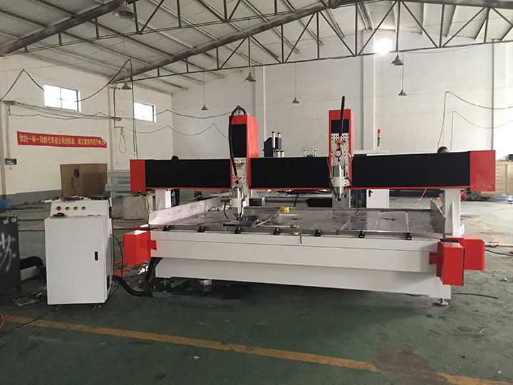 STS1530 Stone CNC Router with Dual Spindles in India STS1530 Stone CNC Router with Dual Spindles in India